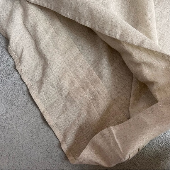 NWT Spell & The Gypsy Collective Lola Linen Tunic Dress Biscuit Ivory Large - Picture 12 of 17